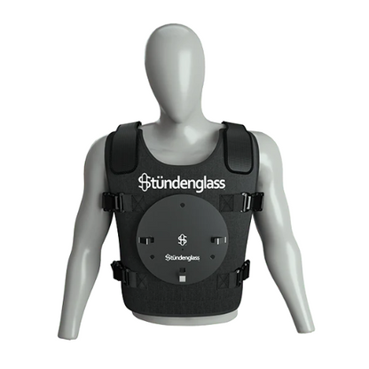 Stündenglass Chest Mount – Hands-Free Harness for Full-Size Gravity Infuser - Bumpin' Cann