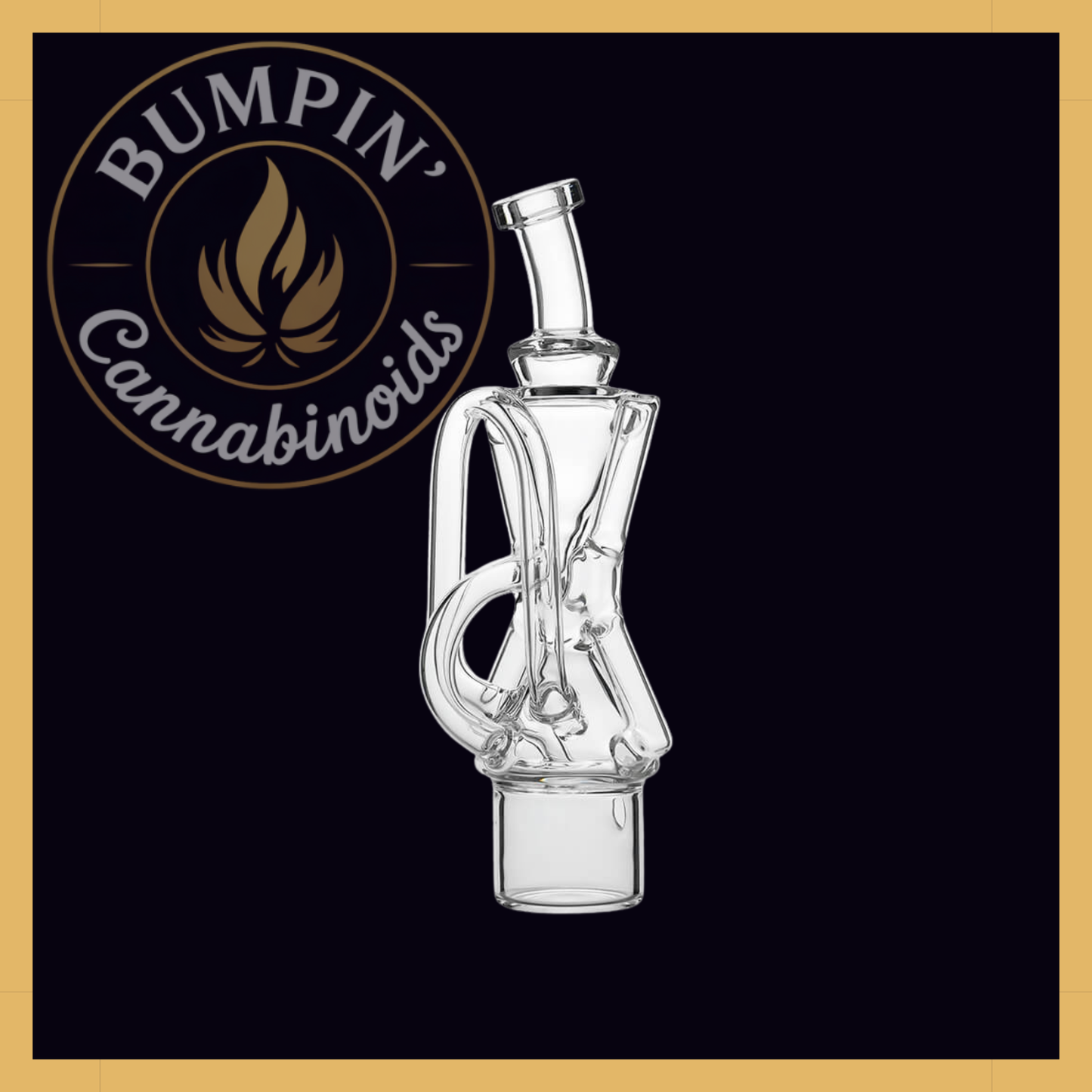 Calibear Xfinity Recycler Glass Attachment For Dr. Dabber Switch 2