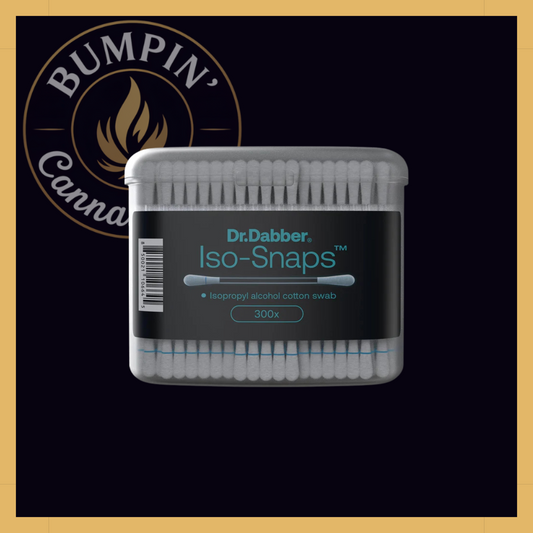 Dr. Dabber Iso-Snaps – 300 Pack Isopropyl Swabs