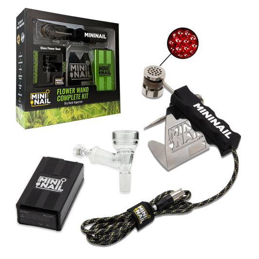 MiniNail Flower Wand | Precision Ball Vape for Dry Herb - Bumpin' Cann