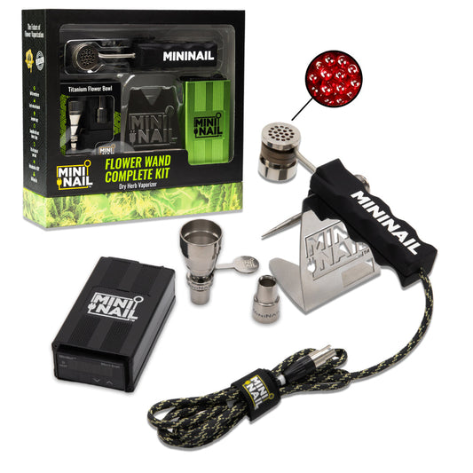 MiniNail Flower Wand | Precision Ball Vape for Dry Herb - Bumpin' Cann