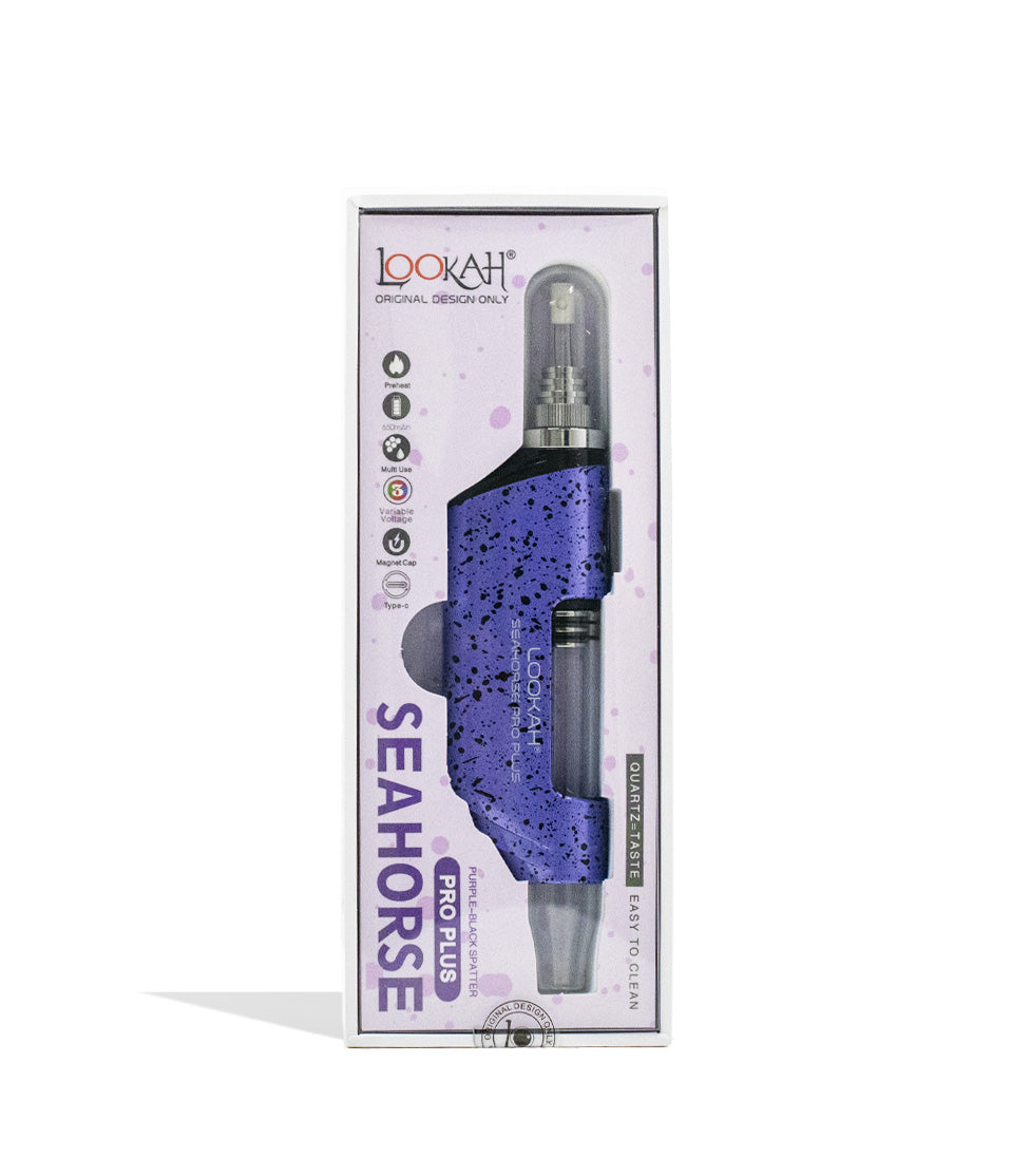 Seahorse Pro Plus Nectar Collector - Edition Spatter | Lookah - Bumpin' Cann