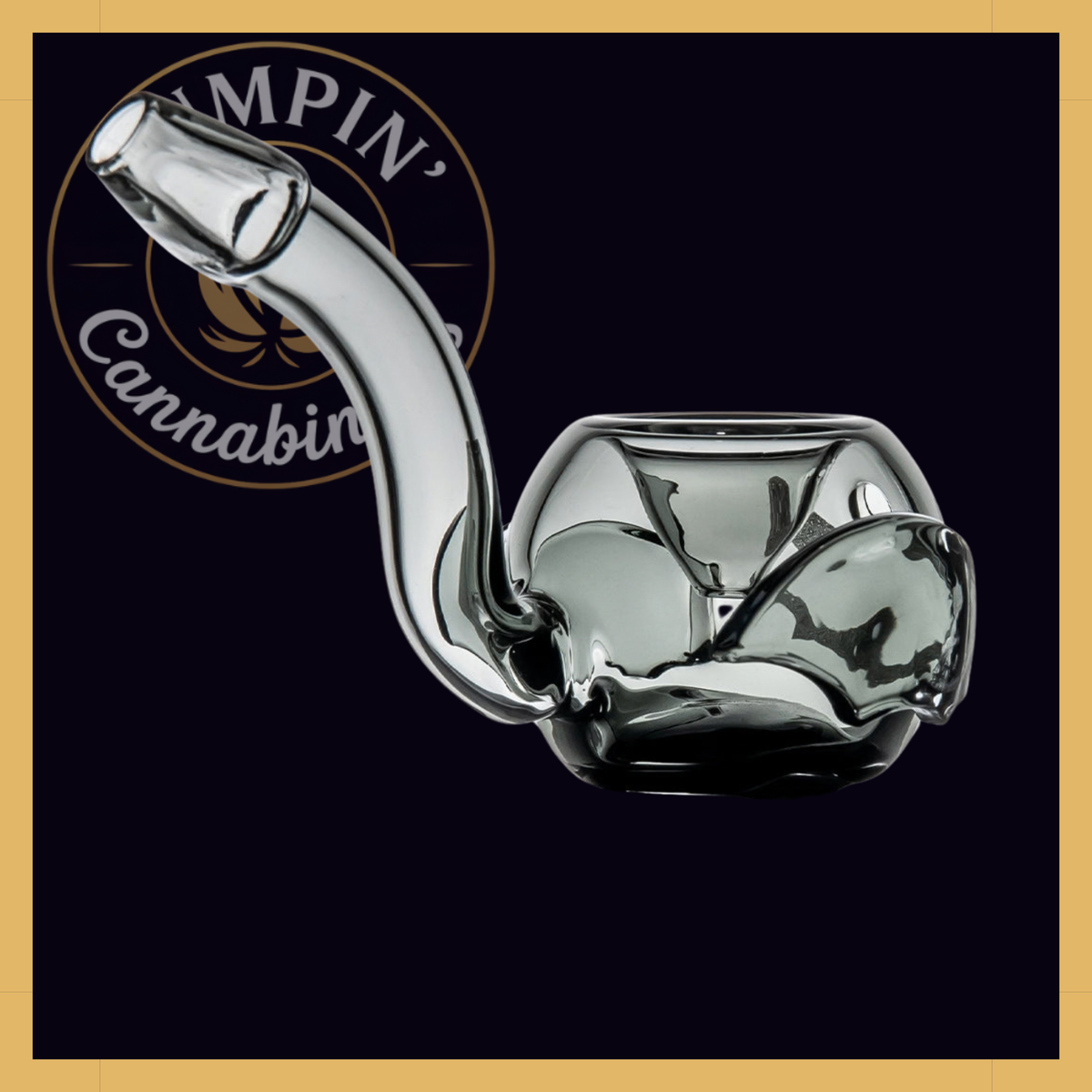 MJ Arsenal Bud-Sucker Pipe compact borosilicate glass hand pipe