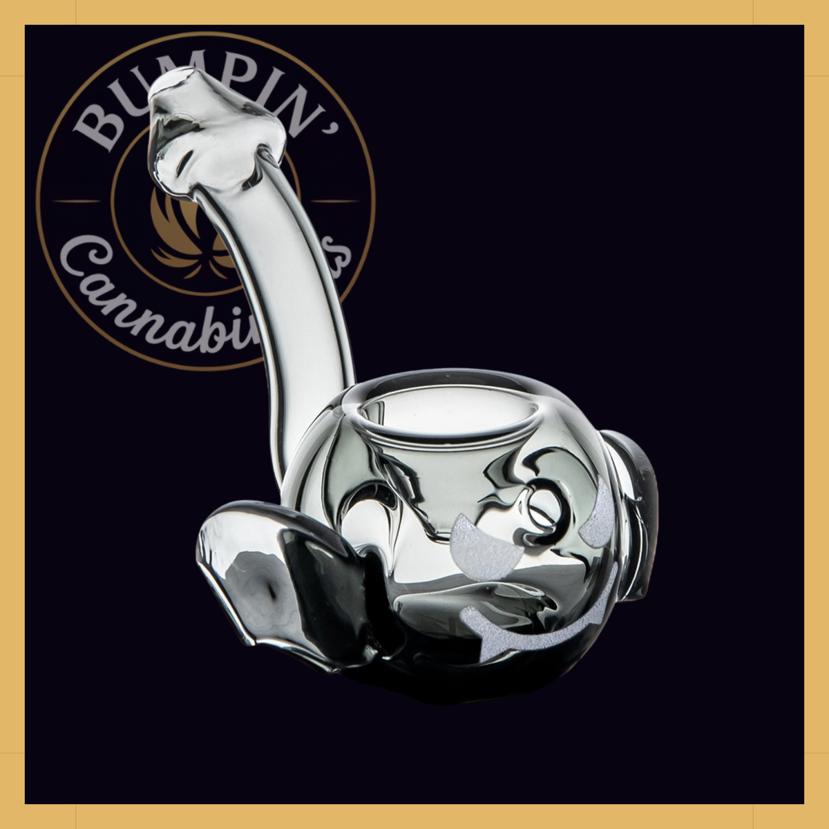 MJ Arsenal Bud-Sucker Pipe glow-in-the-dark face design